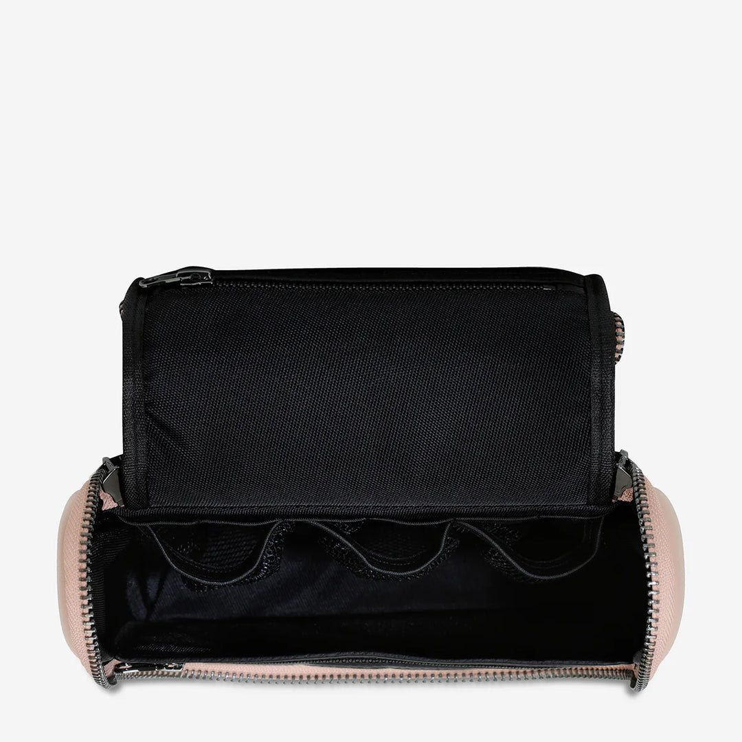 Status Anxiety Drifting Apart Toiletry Bag - Dusty Pink