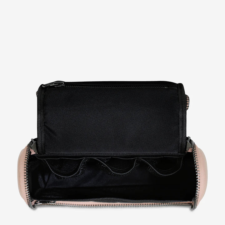 Status Anxiety Drifting Apart Toiletry Bag - Dusty Pink