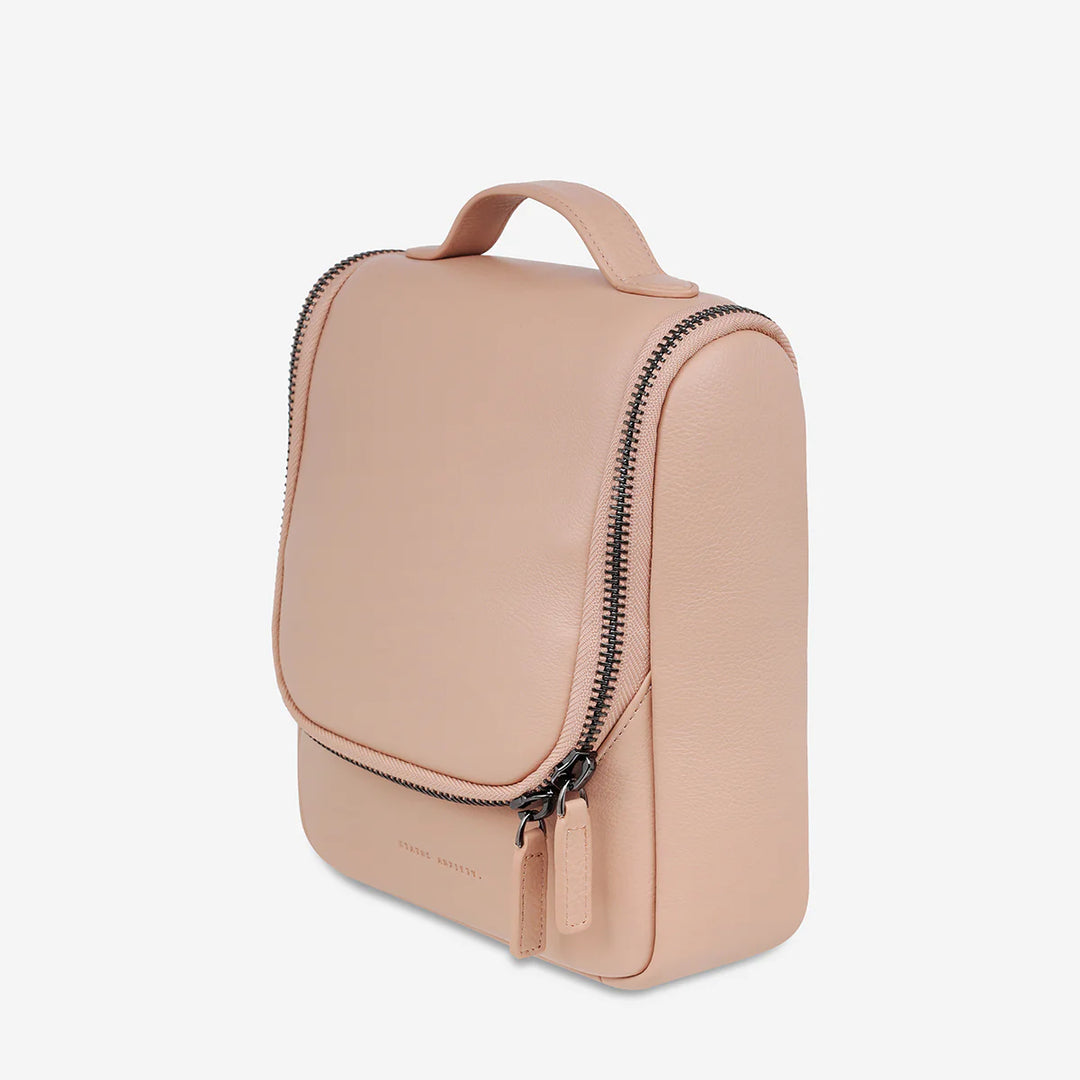 Status Anxiety Drifting Apart Toiletry Bag - Dusty Pink