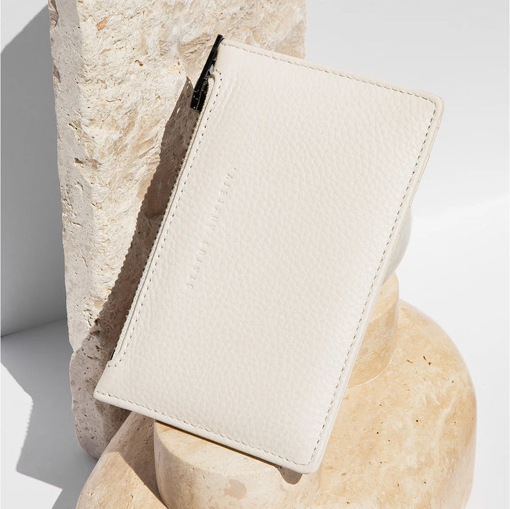Status Anxiety Avoiding Things Wallet - Chalk