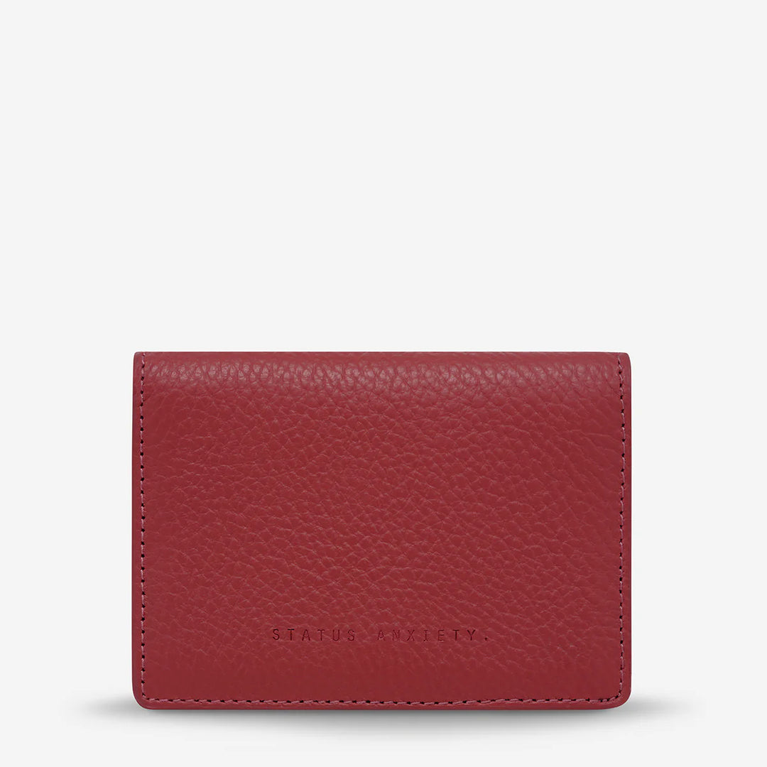 Status Anxiety Easy Does It Wallet - Rogue