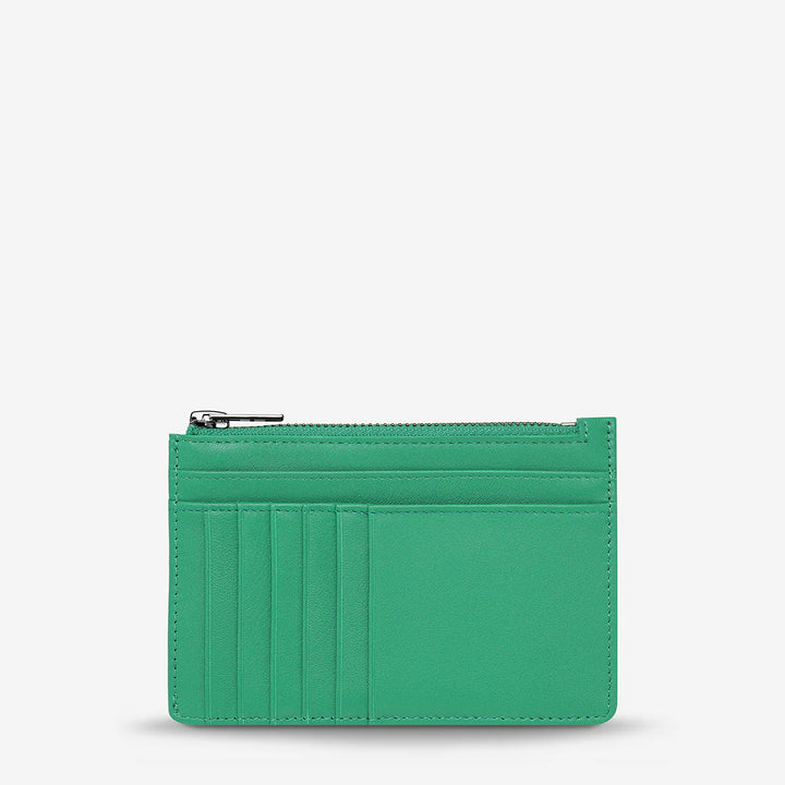 Status Anxiety Gone Again Wallet - Emerald Nappa