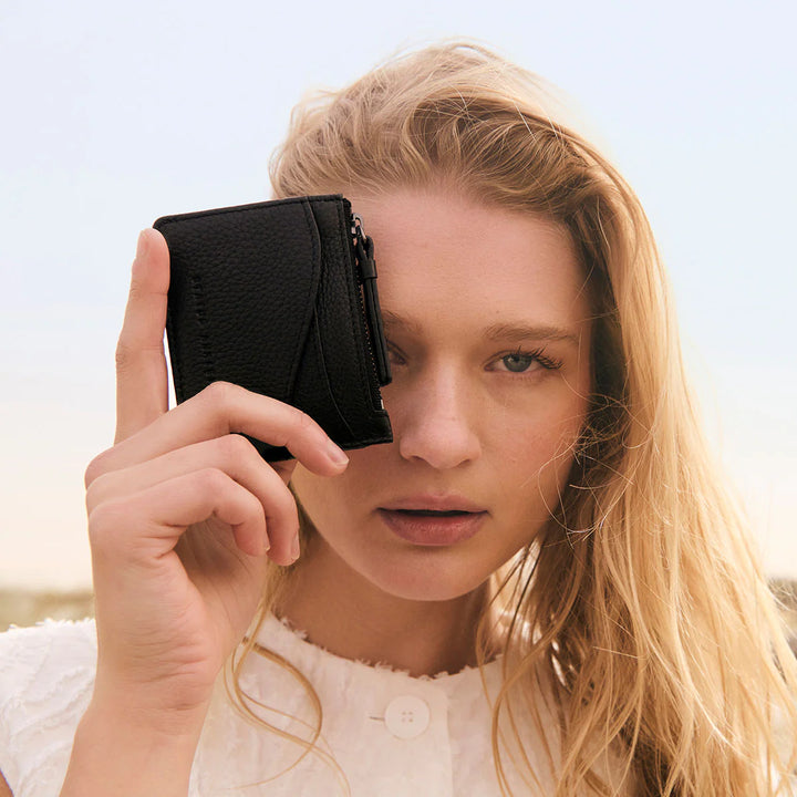 Status Anxiety Hearts Still Beating Wallet - Black