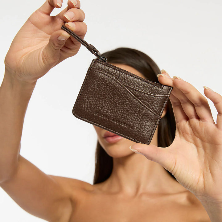 Status Anxiety Hearts Still Beating Wallet - Cocoa