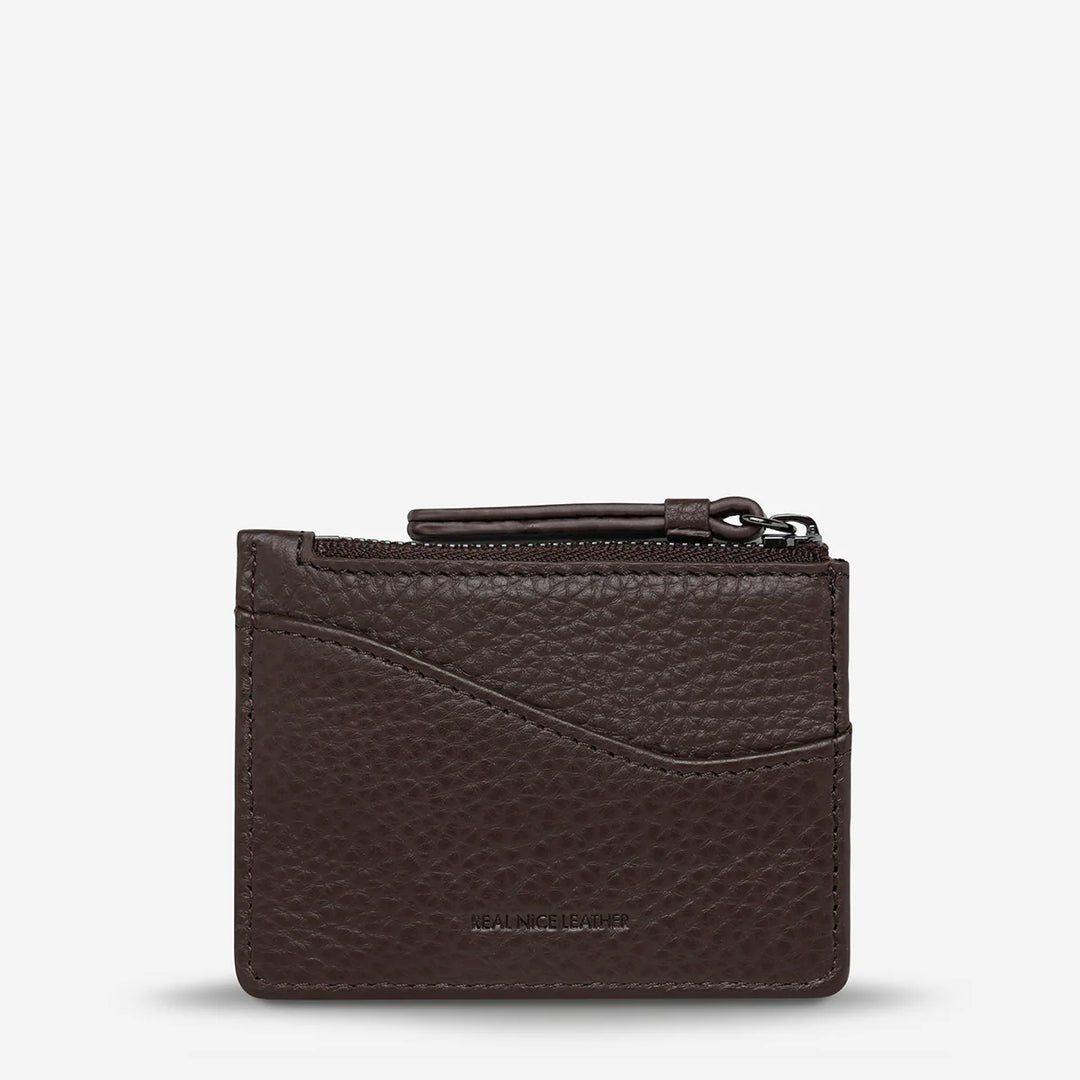 Status Anxiety Hearts Still Beating Wallet - Cocoa