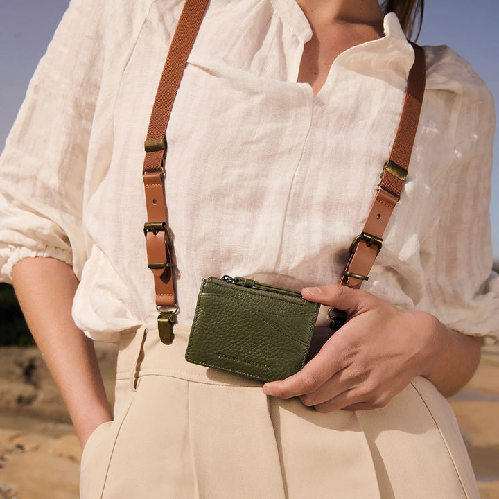 Status Anxiety Hearts Still Beating Wallet - Khaki
