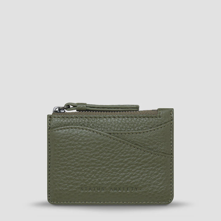 Status Anxiety Hearts Still Beating Wallet - Khaki