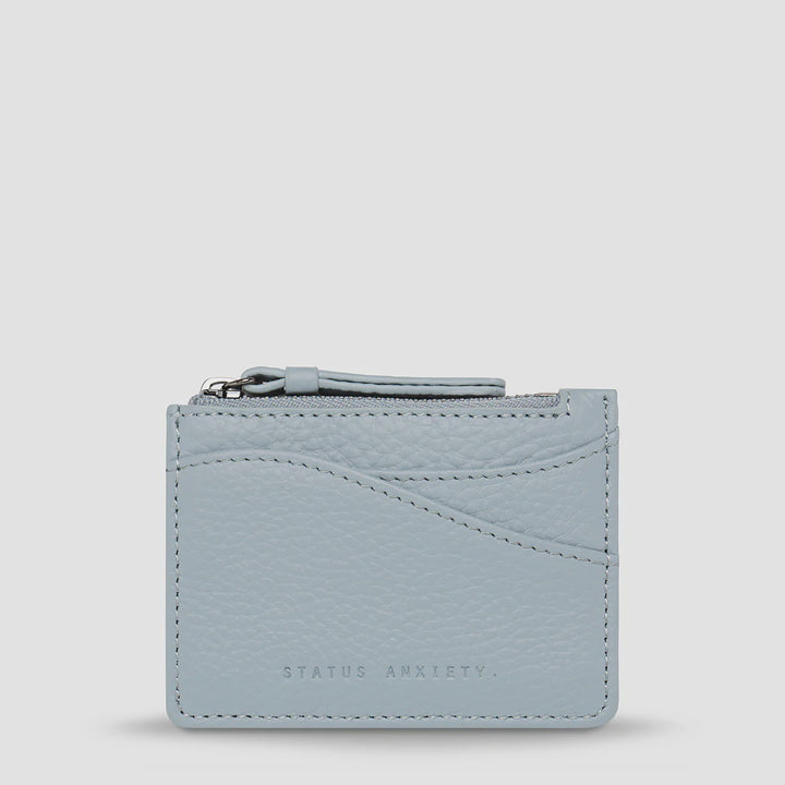Status Anxiety Hearts Still Beating Wallet - Powder Blue