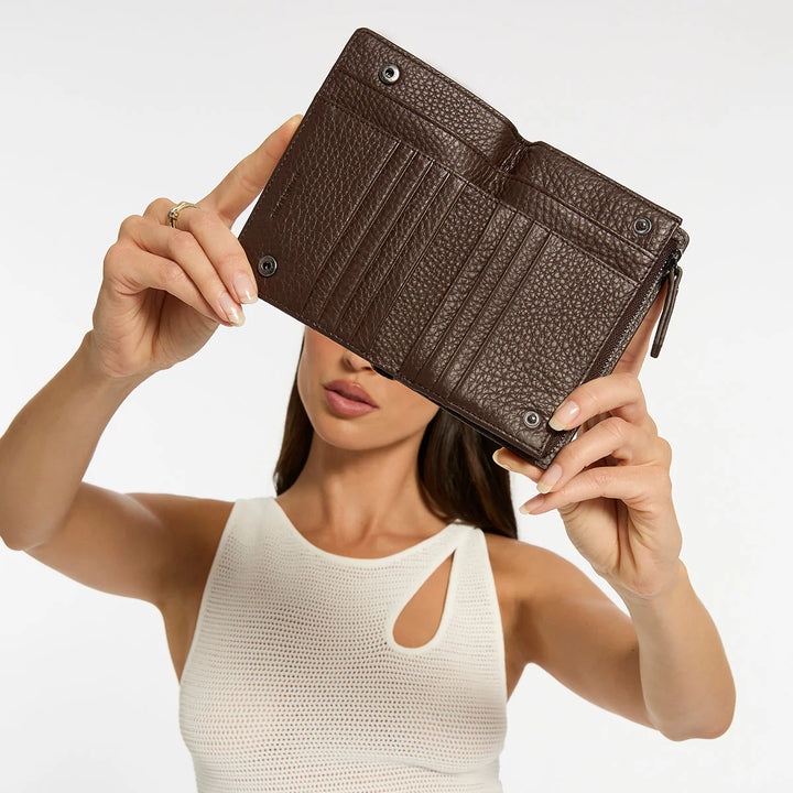 Status Anxiety Insurgency Wallet - Cocoa