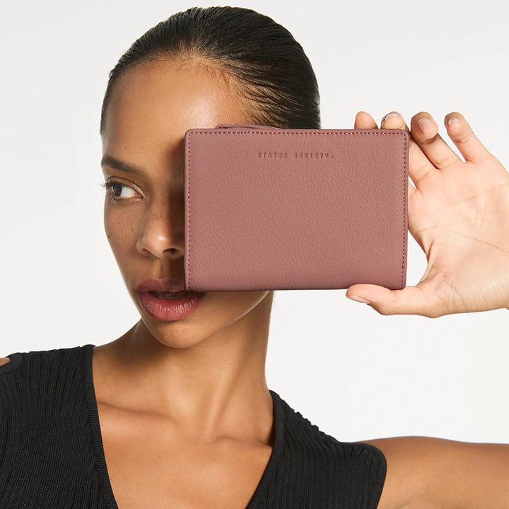 Status Anxiety Insurgency Wallet - Dusty Rose