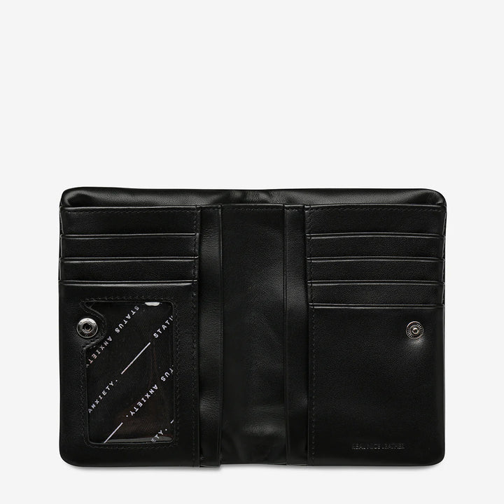Status Anxiety Is Now Better Wallet - Black Nappa