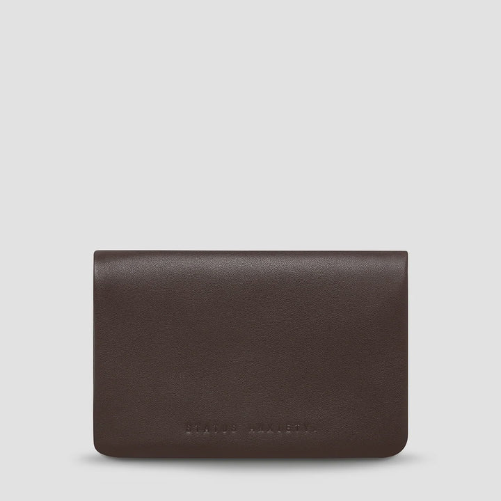 Status Anxiety Is Now Better Wallet - Cocoa Nappa