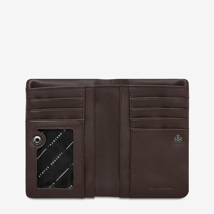 Status Anxiety Is Now Better Wallet - Cocoa Nappa