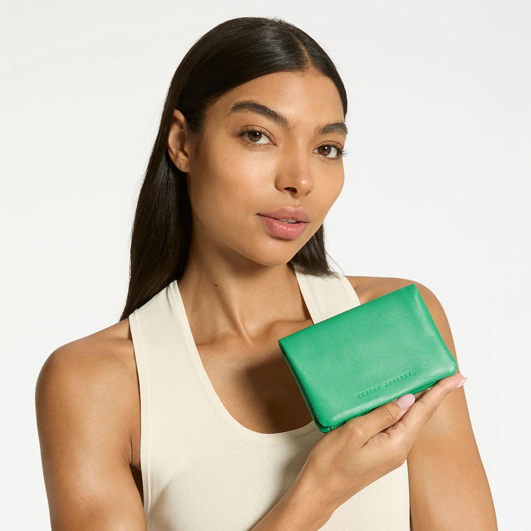 Status Anxiety Is Now Better Wallet - Emerald Nappa