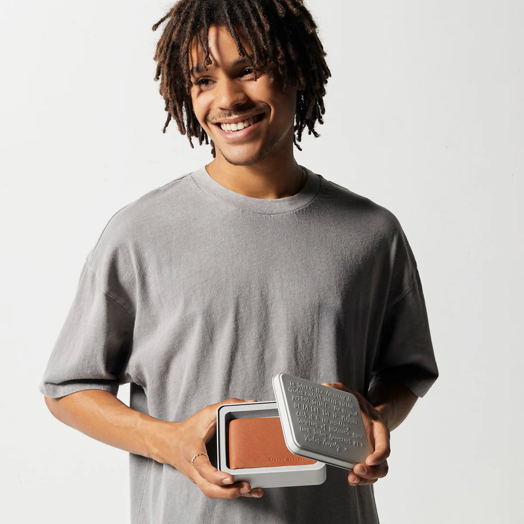 Status Anxiety Noah Wallet - Camel