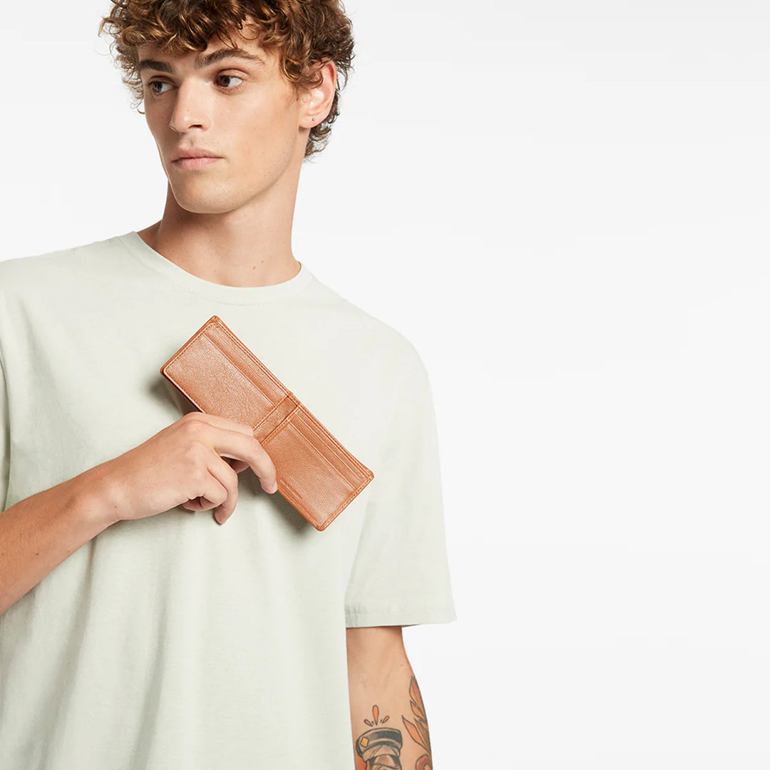 Status Anxiety Noah Wallet - Camel