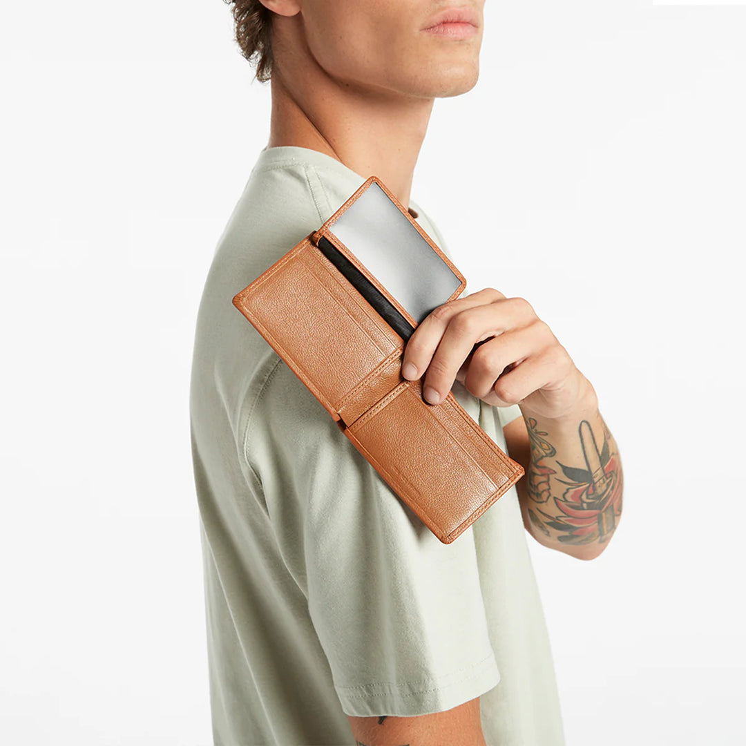 Status Anxiety Noah Wallet - Camel