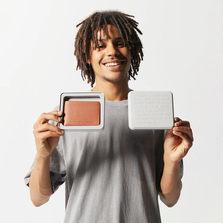 Status Anxiety Noah Wallet - Camel