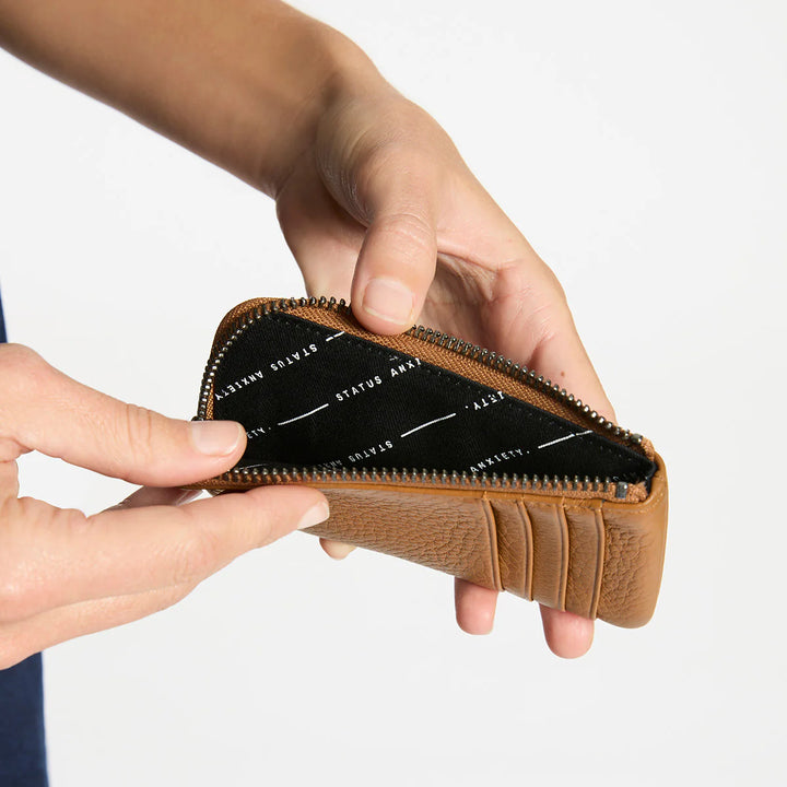Status Anxiety Left Behind Pouch - Tan