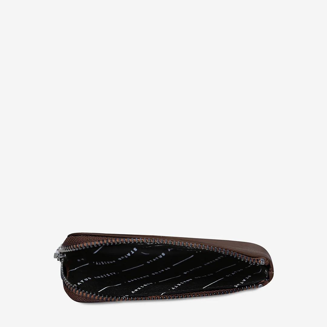 Status Anxiety Left Behind Pouch - Cocoa