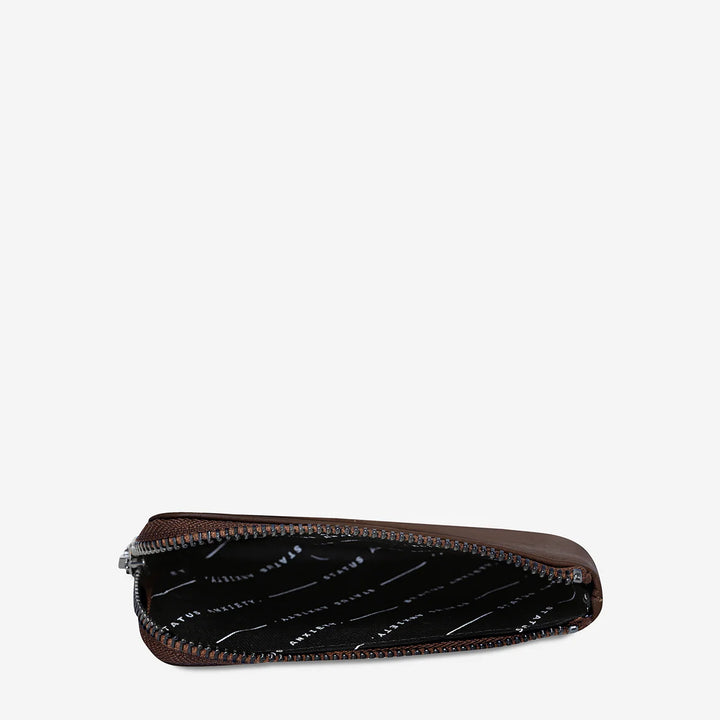 Status Anxiety Left Behind Pouch - Cocoa