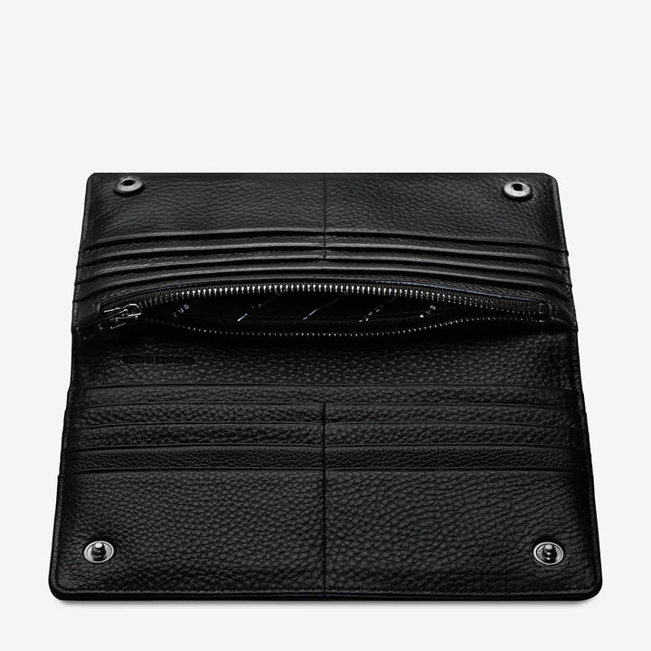 Status Anxiety Living Proof Wallet - Black