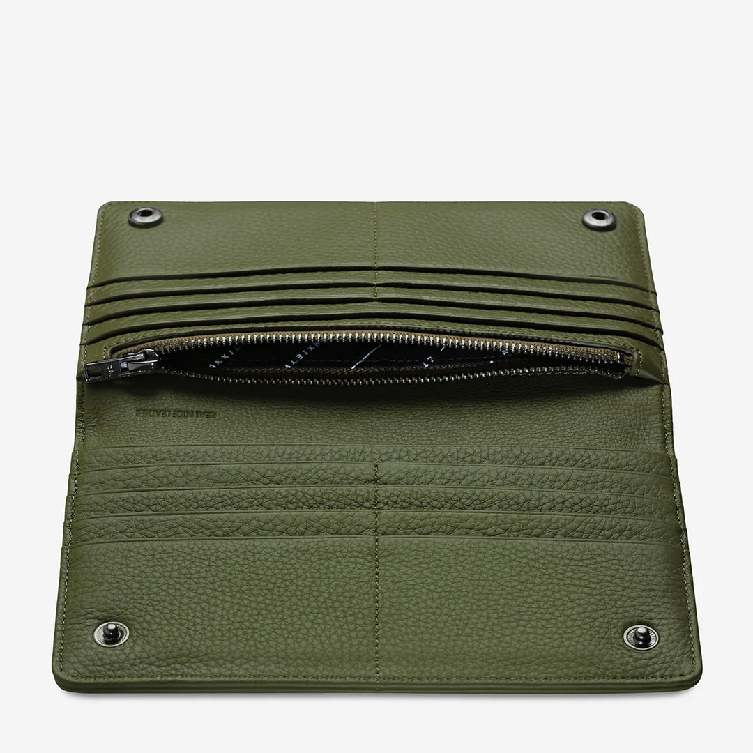 Status Anxiety Living Proof Wallet - Khaki