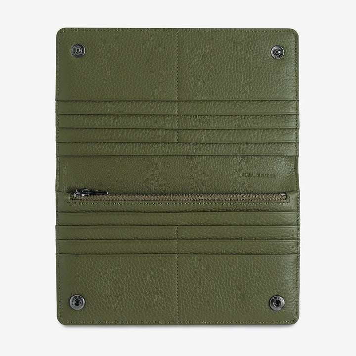 Status Anxiety Living Proof Wallet - Khaki