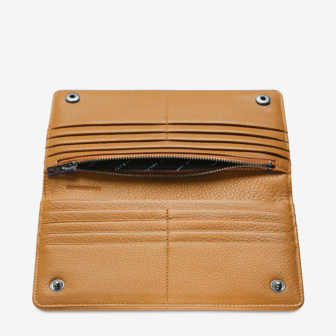 Status Anxiety Living Proof Wallet - Tan