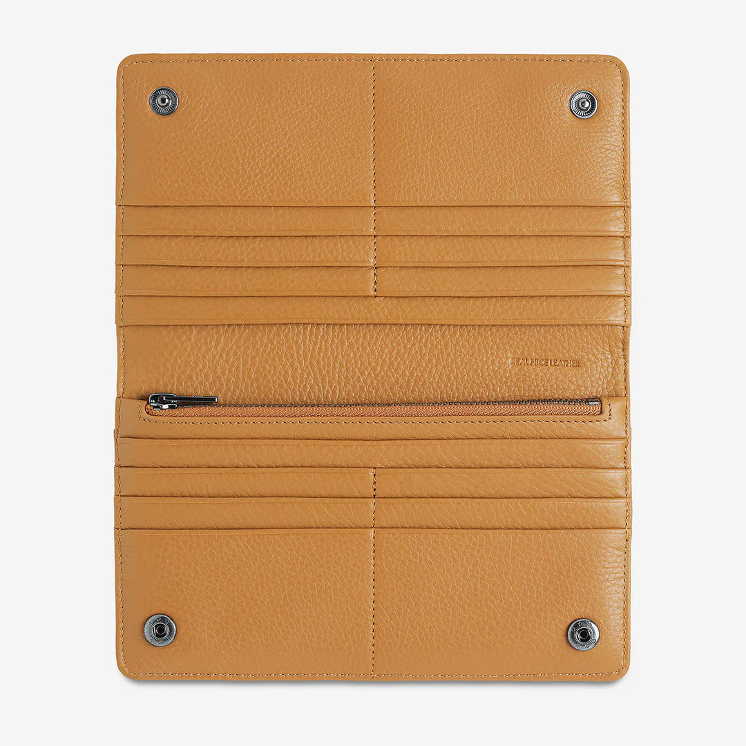 Status Anxiety Living Proof Wallet - Tan