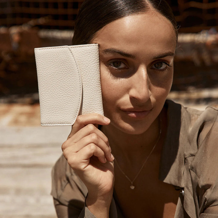 Status Anxiety Lucky Sometimes Wallet - Chalk