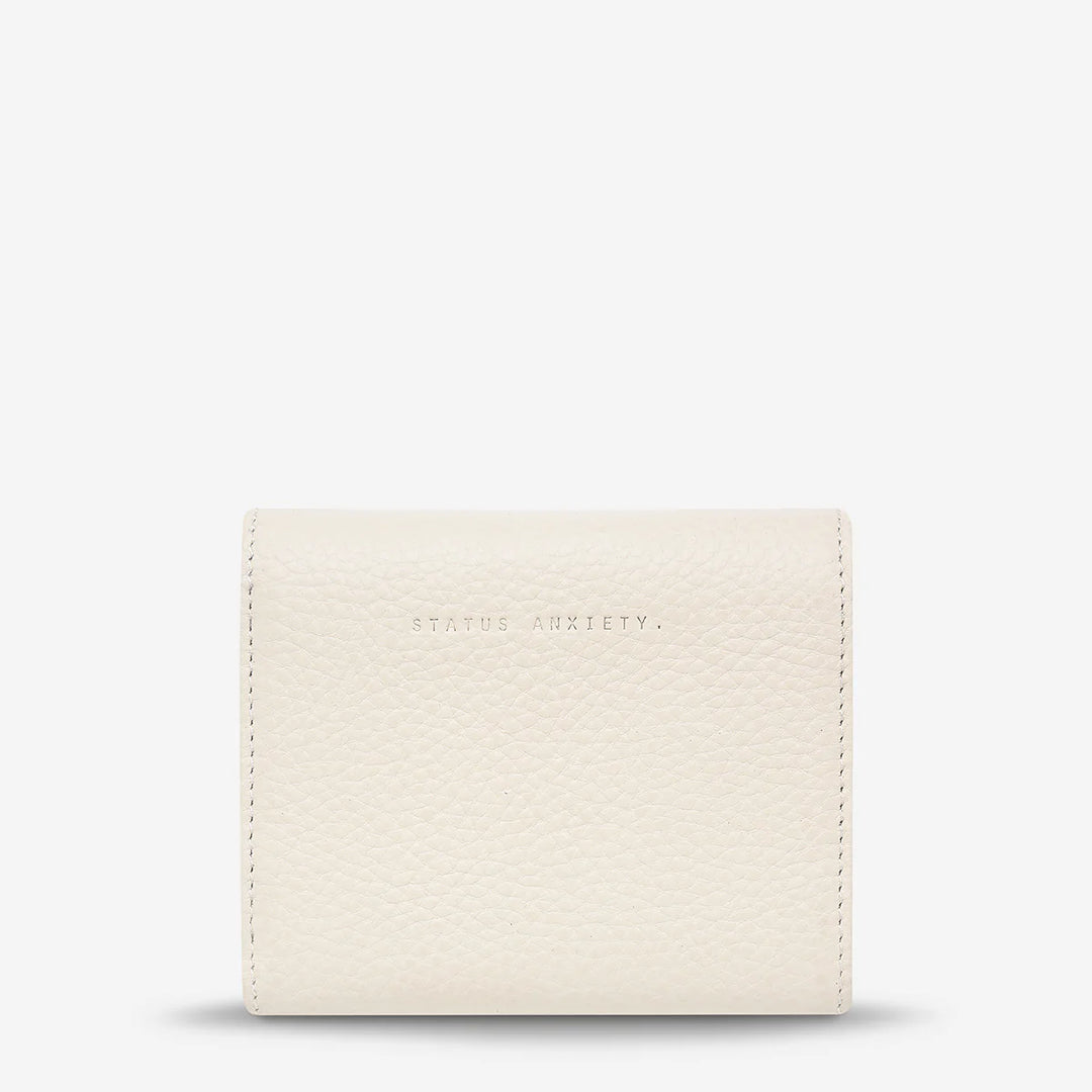 Status Anxiety Lucky Sometimes Wallet - Chalk