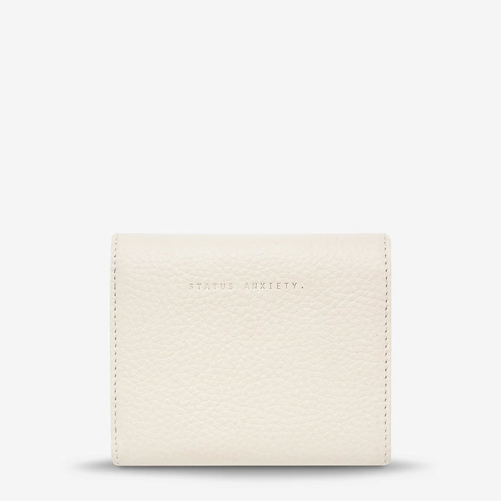 Status Anxiety Lucky Sometimes Wallet - Chalk