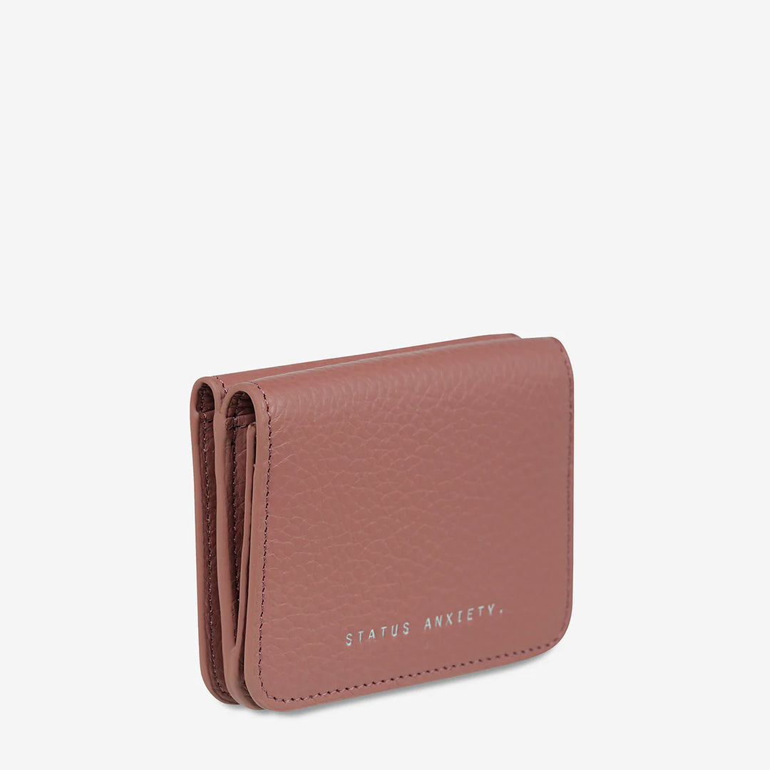 Status Anxiety Miles Away Wallet - Dusty Rose