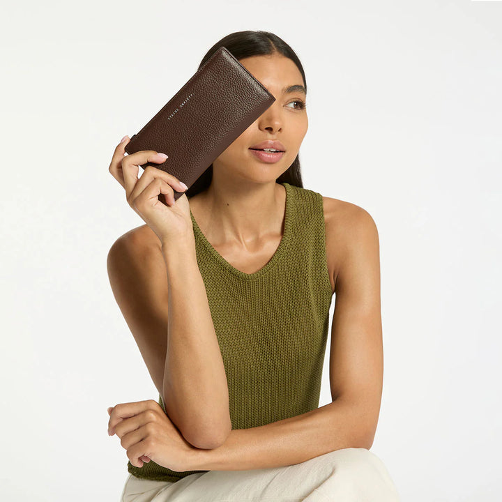 Status Anxiety Old Flame Wallet - Cocoa