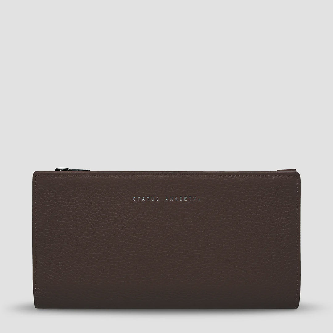 Status Anxiety Old Flame Wallet - Cocoa