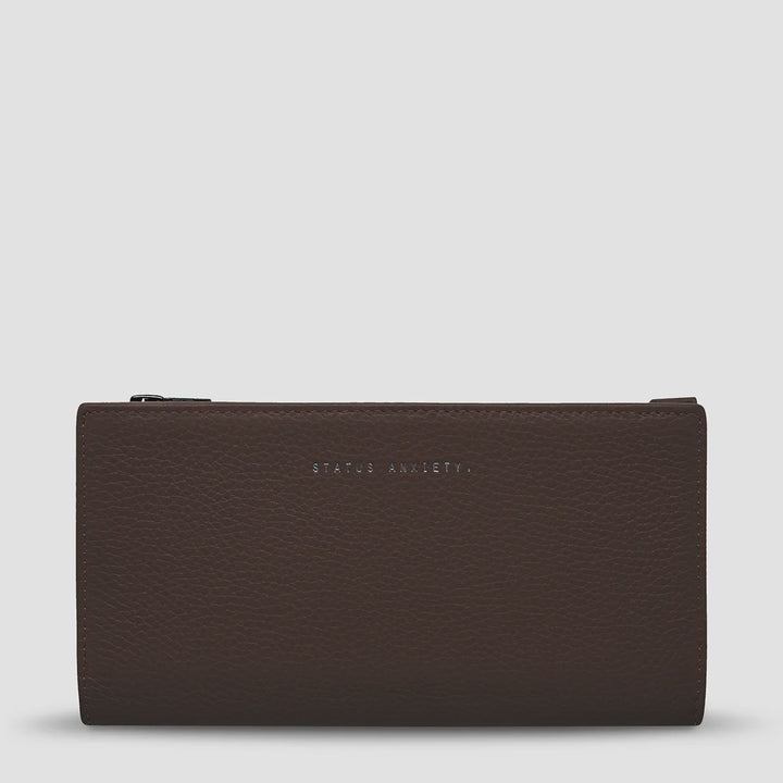 Status Anxiety Old Flame Wallet - Cocoa