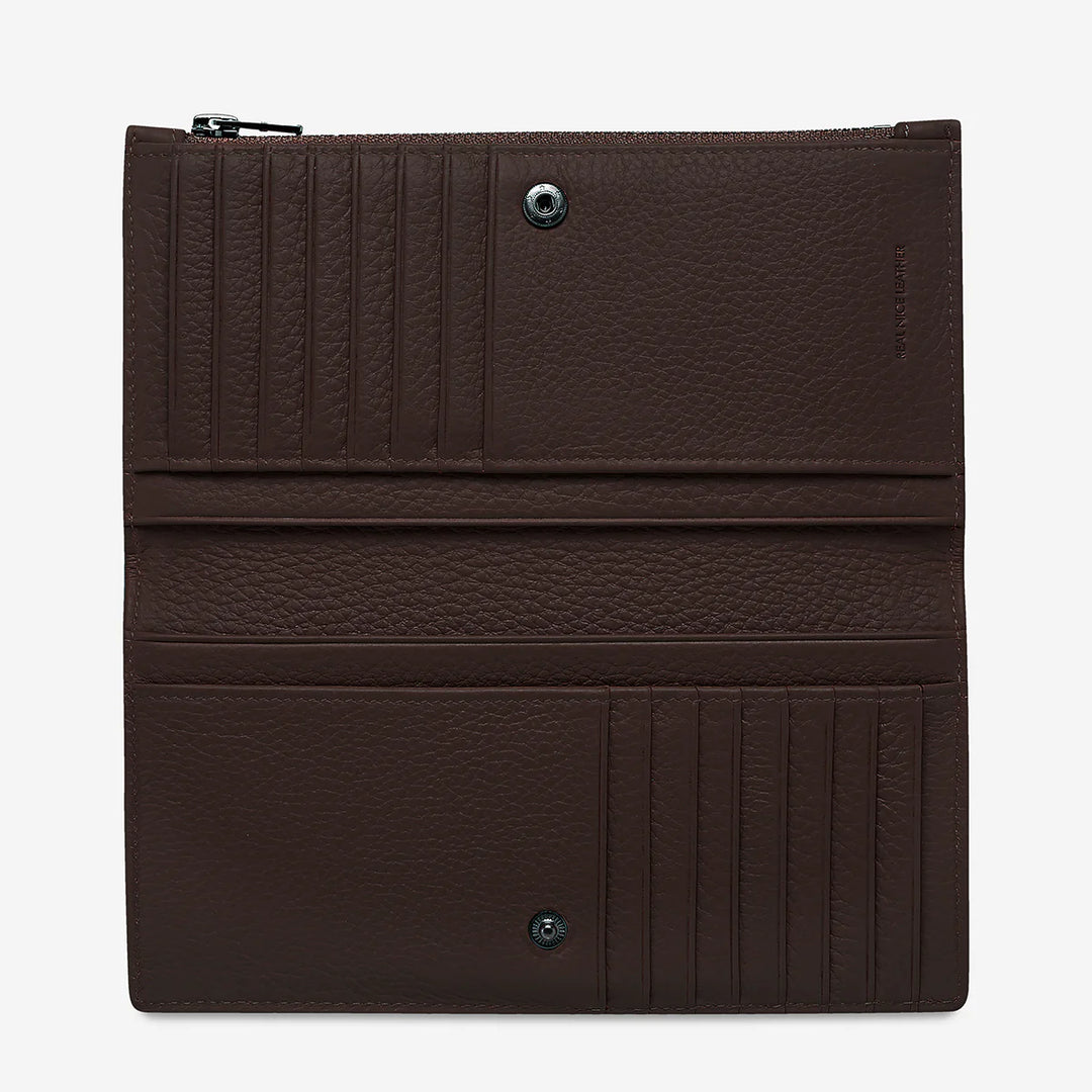 Status Anxiety Old Flame Wallet - Cocoa