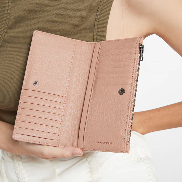 Status Anxiety Old Flame Wallet - Dusty Pink