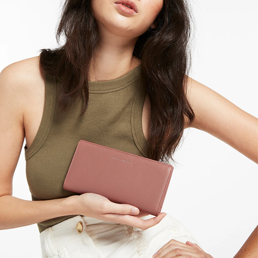 Status Anxiety Old Flame Wallet - Dusty Rose