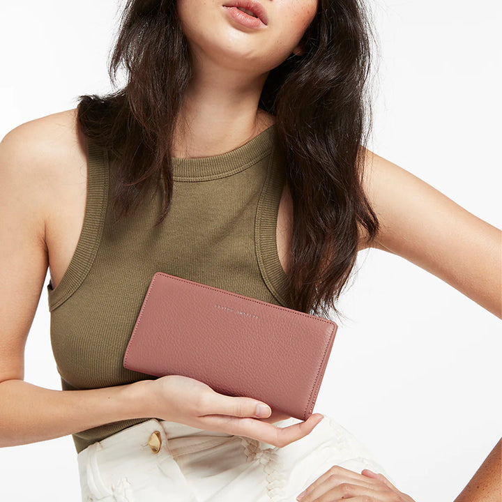 Status Anxiety Old Flame Wallet - Dusty Rose