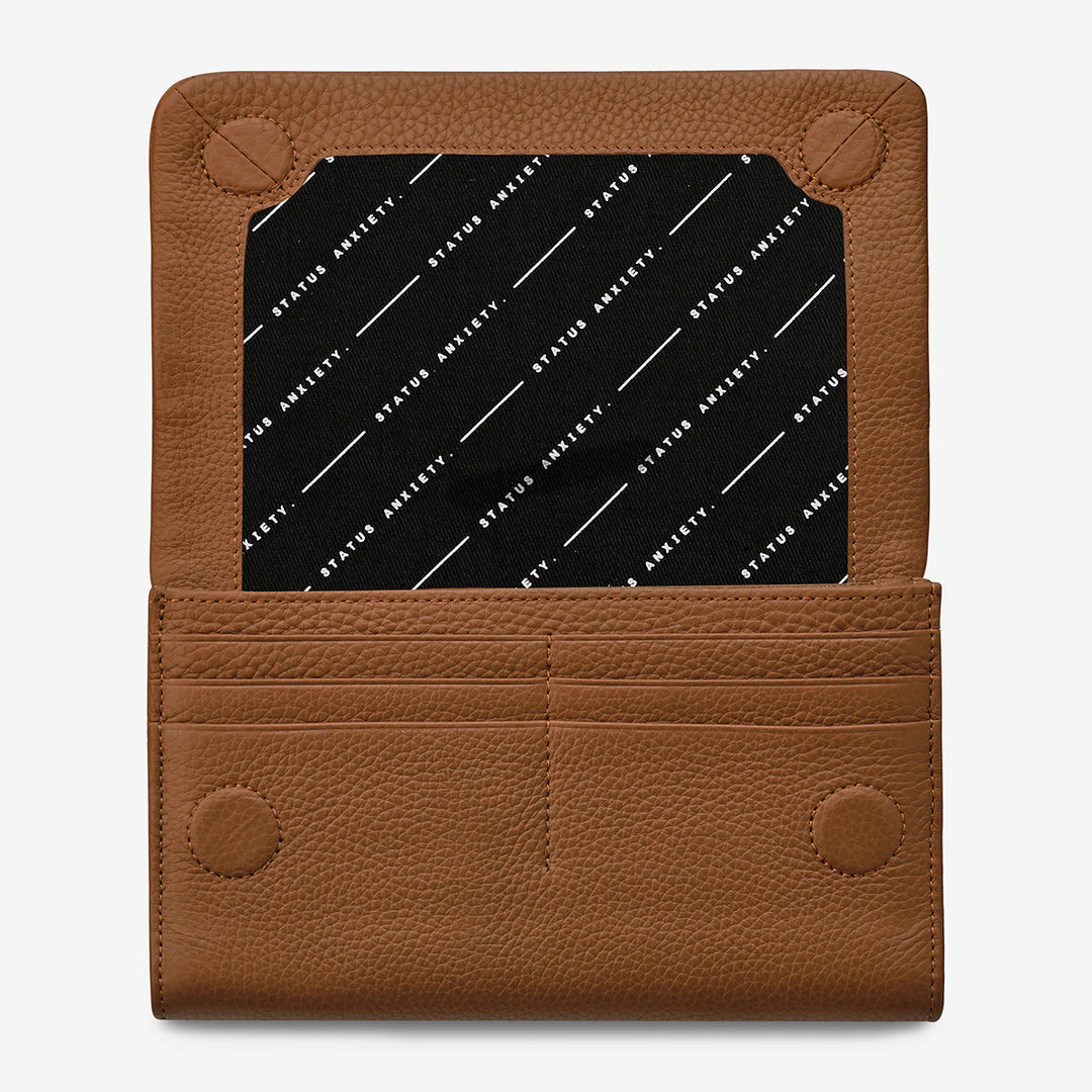 Status Anxiety Remnant Wallet - Camel
