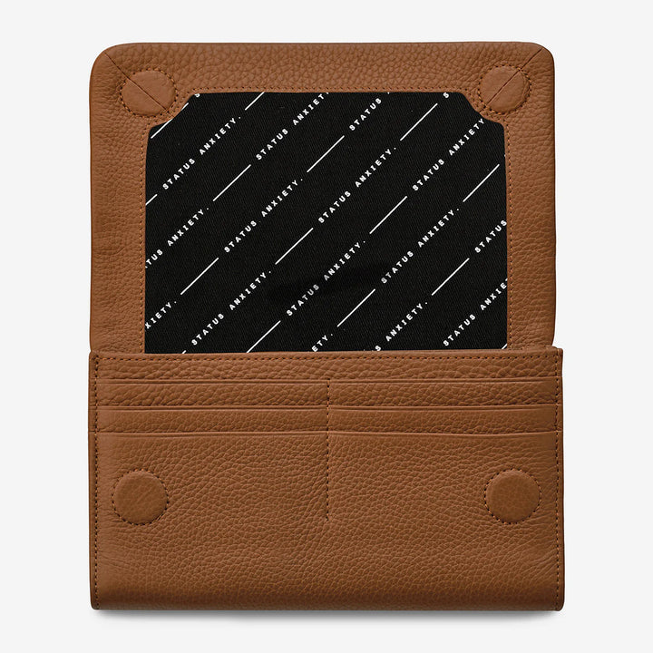 Status Anxiety Remnant Wallet - Camel