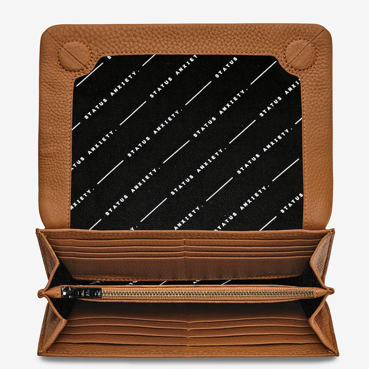 Status Anxiety Remnant Wallet - Camel