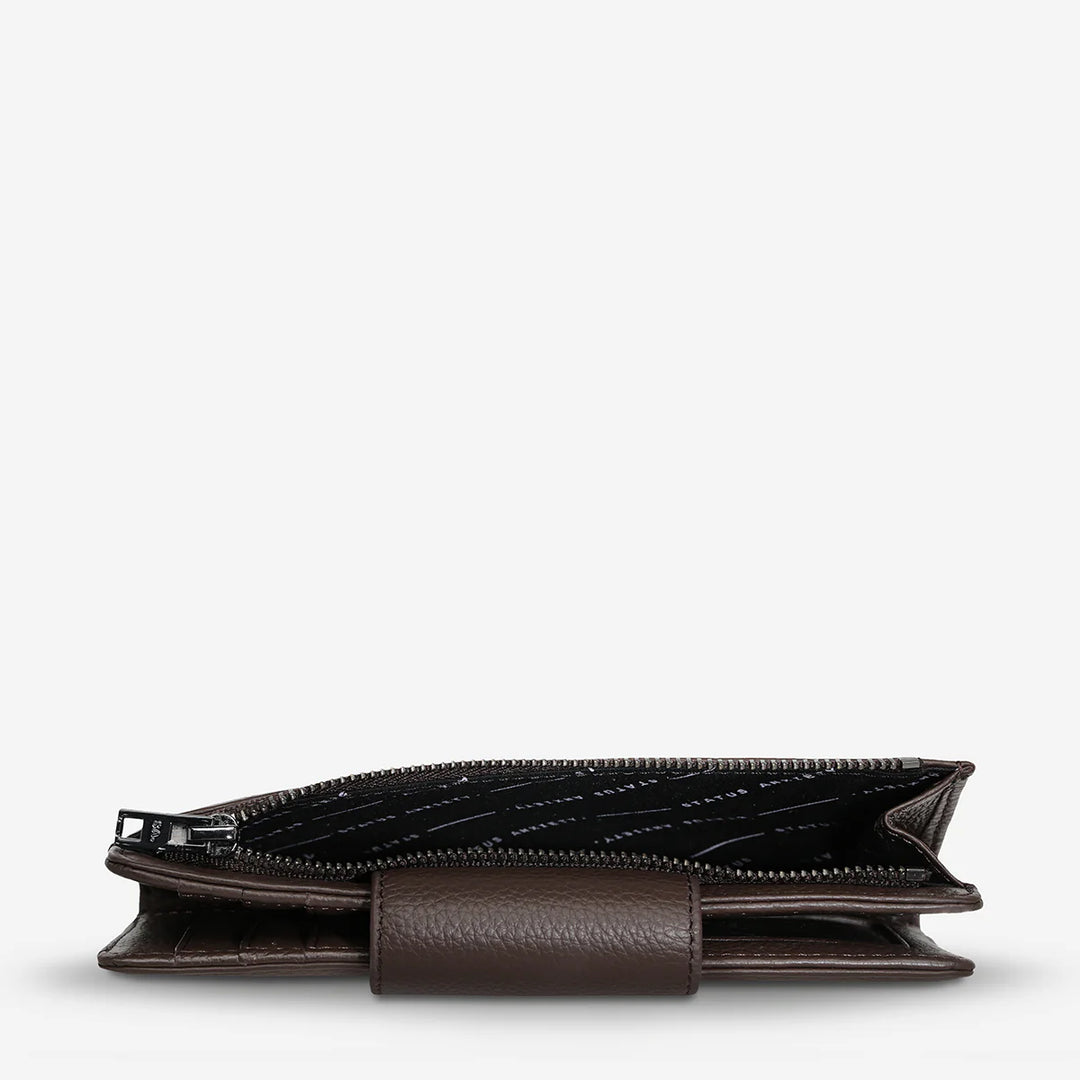 Status Anxiety Ruins Wallet - Cocoa