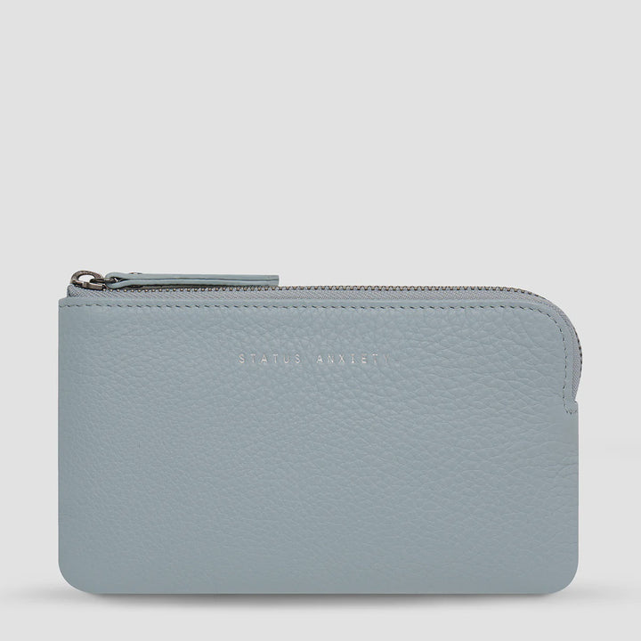 Status Anxiety Smoke and Mirrors Pouch - Powder Blue