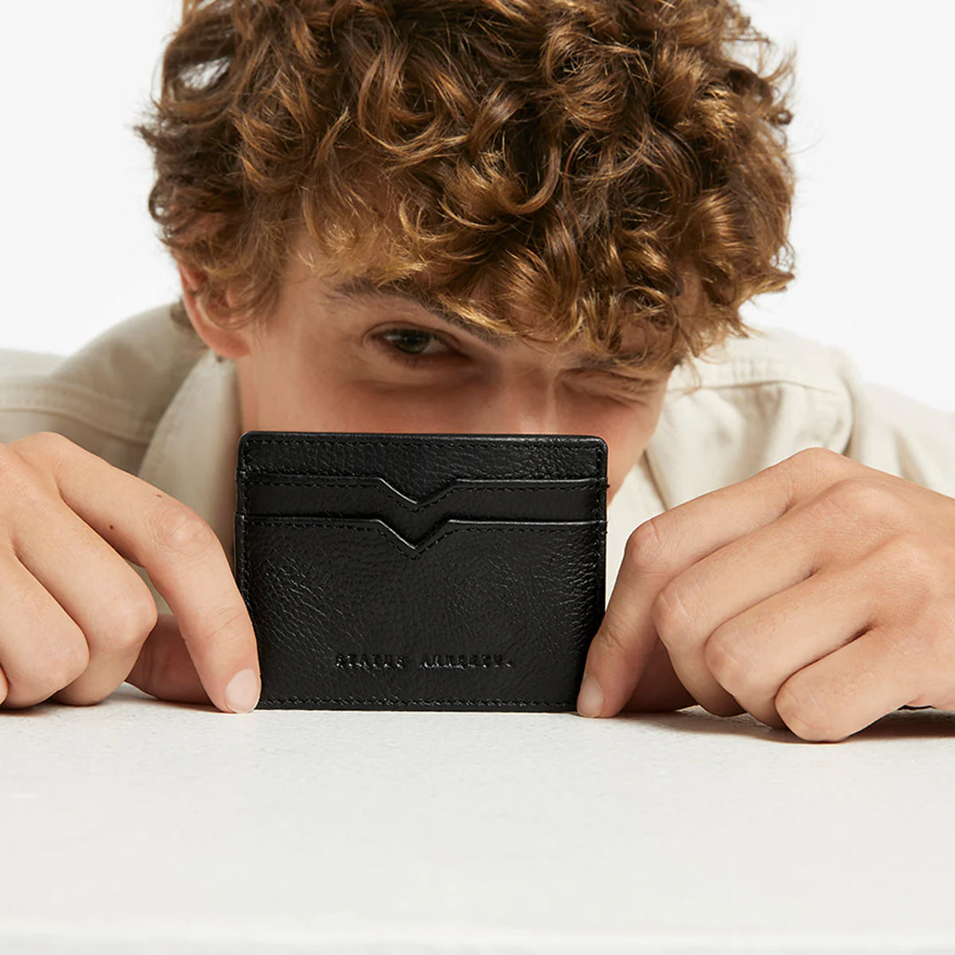Status Anxiety Together For Now Card Holder - Black