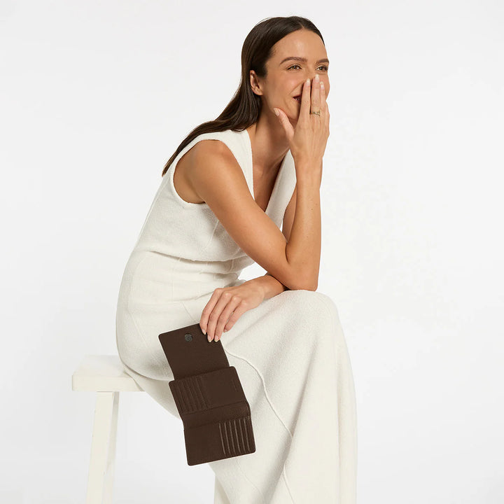 Status Anxiety Visions Wallet - Cocoa