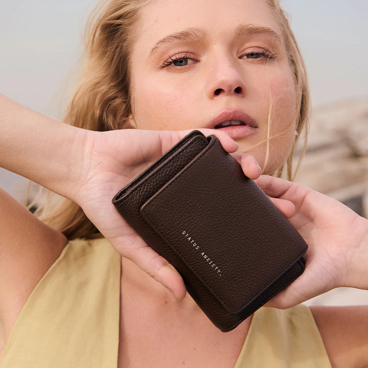 Status Anxiety Visions Wallet - Cocoa