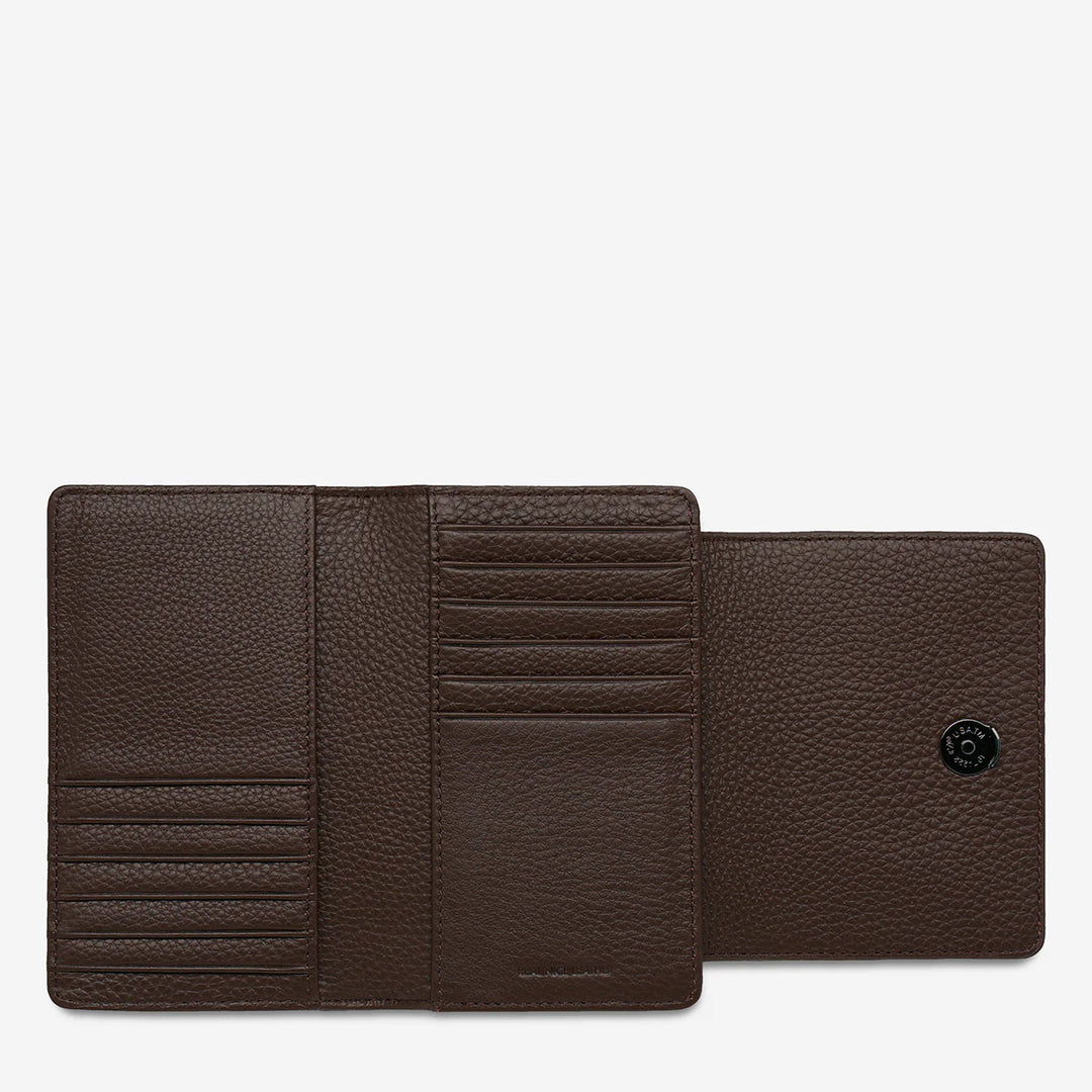 Status Anxiety Visions Wallet - Cocoa